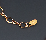  Gold & Moonstone Chain Necklace 
