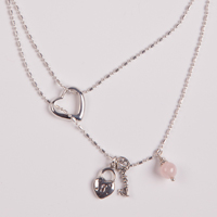 Lock & Key To My Heart Necklace