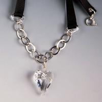 Swarovski Crystal Heart Pendant