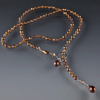  Freshwater Pearl Lariat Necklace 